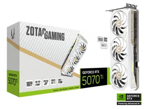 Zotac Gaming Geforce RTX 5070 TI Solid Core OC White Edition